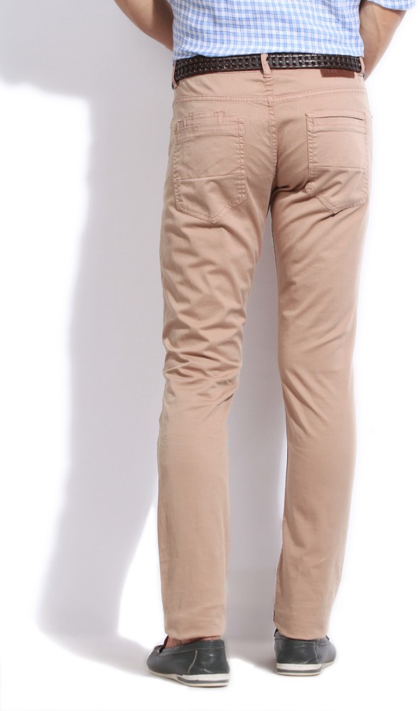 Buy Peach Trousers  Pants for Men by SON OF A NOBLE Online  Ajiocom