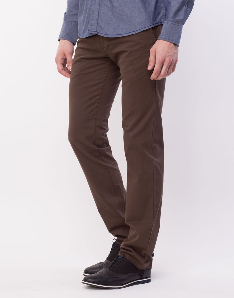 Buy Cotton County Premium Men Khaki Trousers  Trousers for Men 627125   Myntra