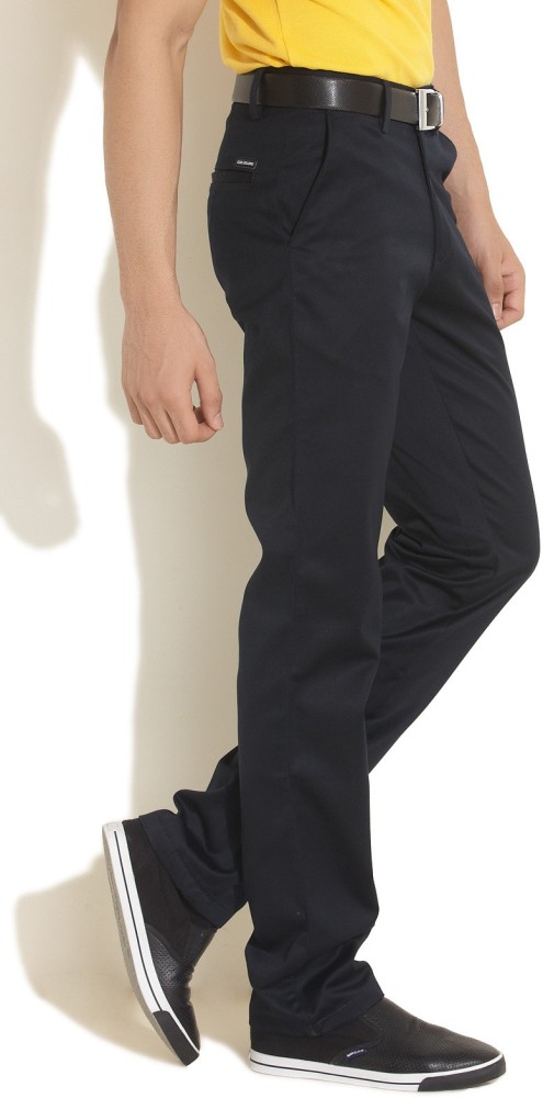 Buy COOL COLORS Men Beige Slim Fit Solid Regular Trousers online   Looksgudin