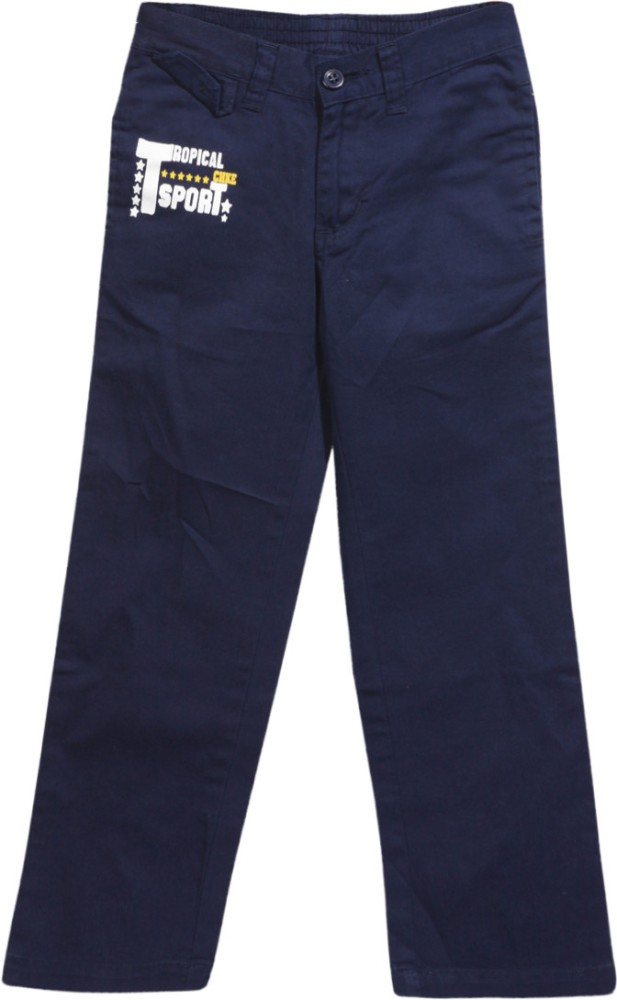 CHEROKEE Slim Fit Boys Blue Trousers  Buy NAVY CHEROKEE Slim Fit Boys Blue  Trousers Online at Best Prices in India  Flipkartcom