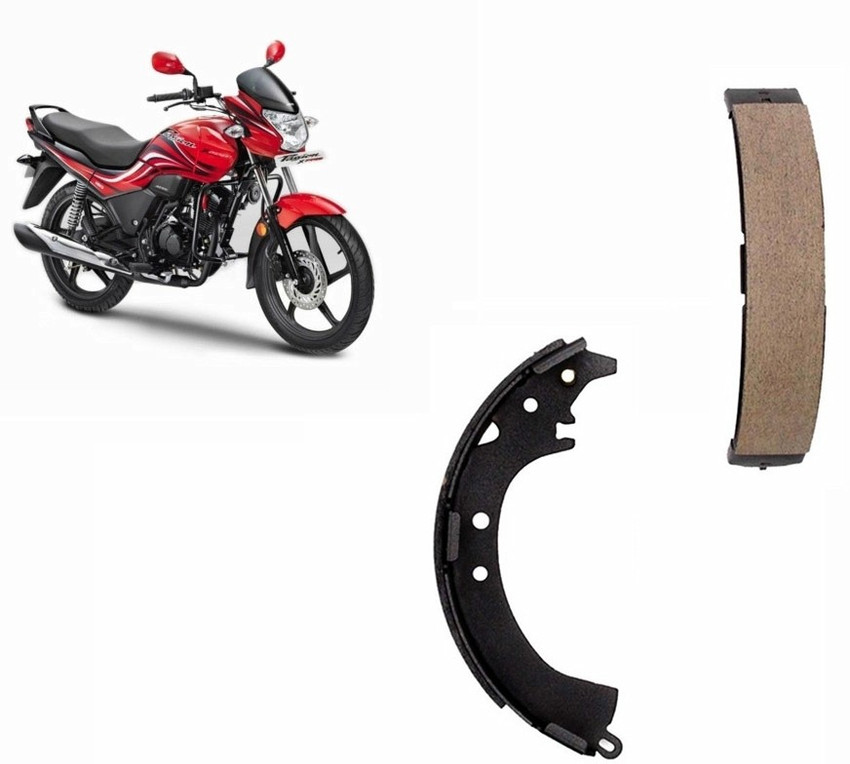 hero honda passion plus brake shoe price