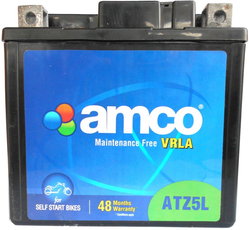 amco bike battery ab5lb price