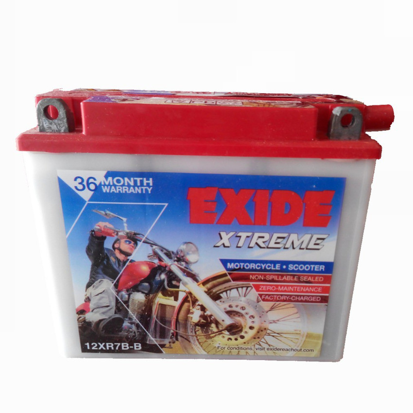exide battery for bajaj discover 125