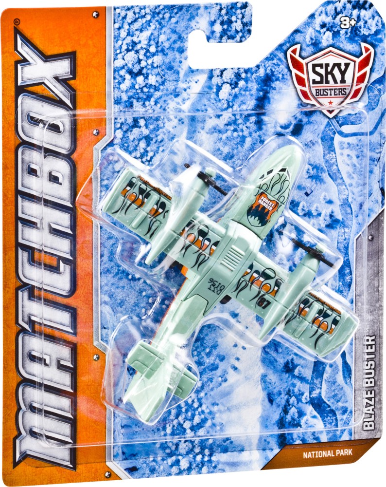 Avião Blaze Buster - Sky Busters - Matchbox em Promoção na Americanas