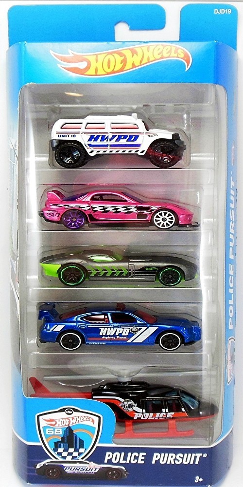 hot wheels police set