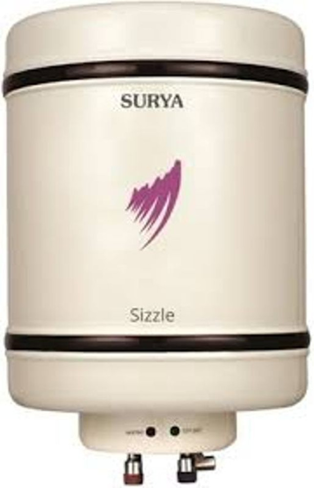 SURYA 6 L Storage Water Geyser (SIZZLE, White) Price in India - Buy SURYA 6  L Storage Water Geyser (SIZZLE, White) online at Flipkart.com