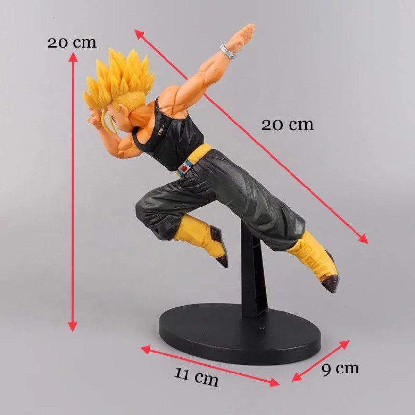 Kit Conjunto 4 Bonecos Sayajins Trunks Dragonball Super 15Cm -  WebContinental