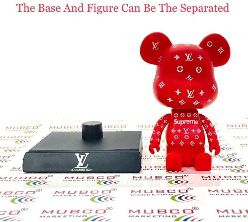 LV Bearbrick Bobblehead with Mobile Holder - Shubheksha