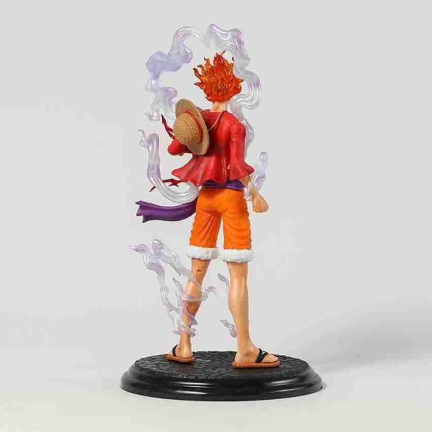 One Piece Luffy Gear 5 Anime Action Figure Sun God Nika Luffy