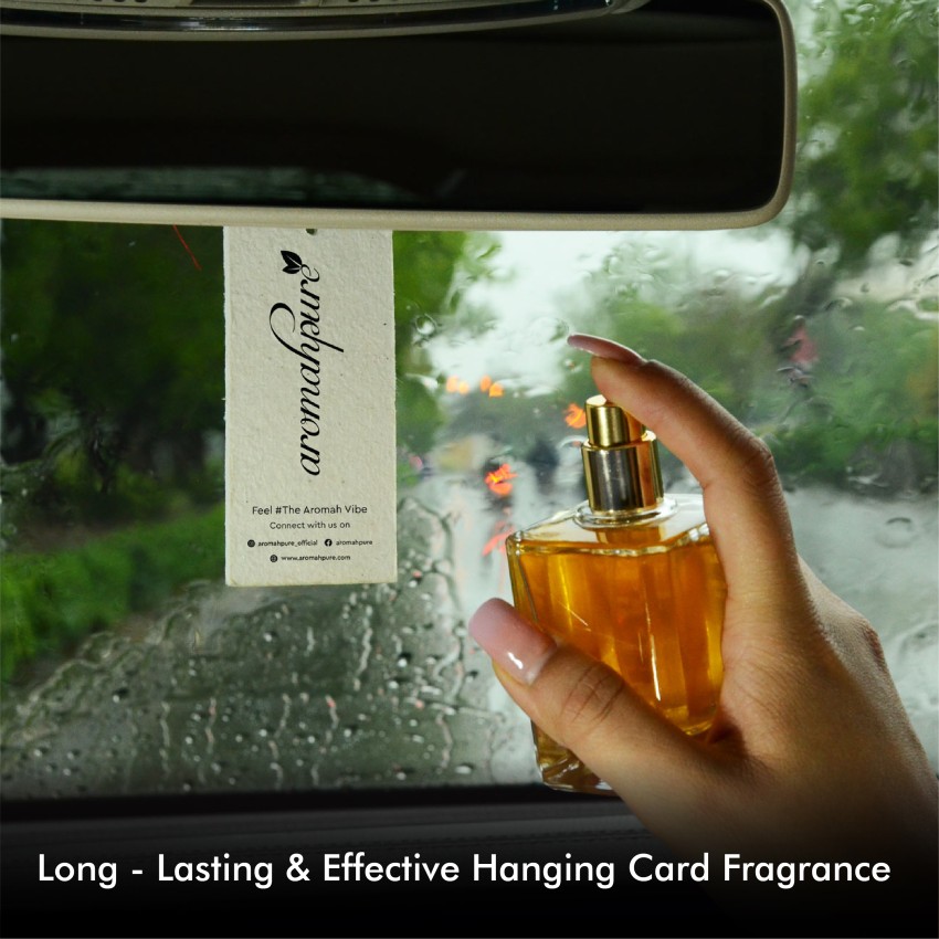 Hanging Air Freshener Car Oil Scent Wood Perfume - Buy 1 Get 1 50% Off
