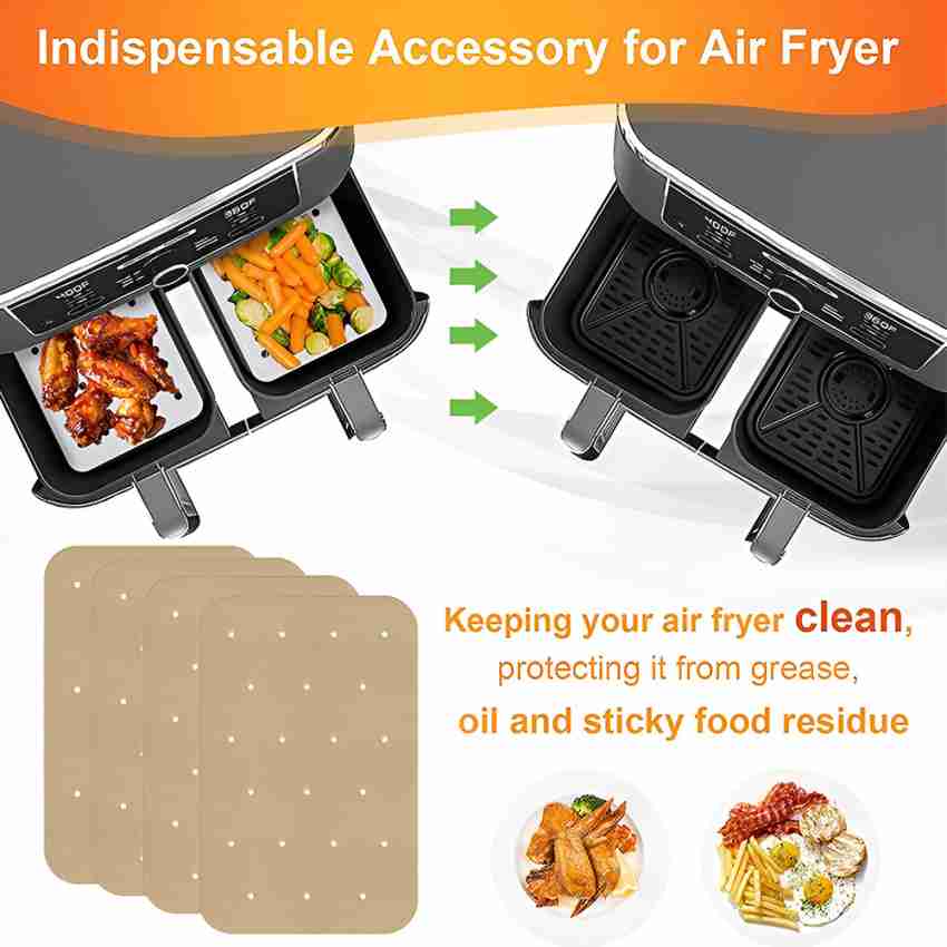 HASTHIP 100 Sheet Air Fryer Disposable Paper Liner, 8''*5.5'' Perfor  Airfryer Tray Price in India - Buy HASTHIP 100 Sheet Air Fryer Disposable  Paper Liner, 8''*5.5'' Perfor Airfryer Tray online at