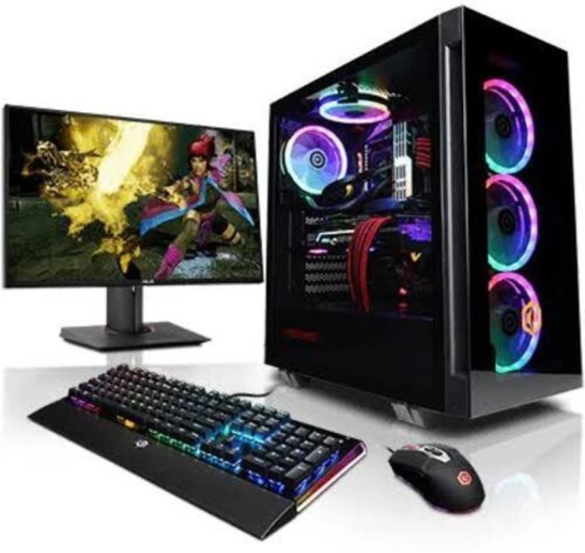 ZOONIS Gaming Pc With 16GB DDR3 Ram/ DDR-5 4GB Graphics Card Core i7 (4th  Gen) (16 GB DDR4/512 GB SSD/Windows 10 Pro/4 GB/22 Inch Screen/Alain Free  Fire Gaming Pc) with MS Office - ZOONIS 