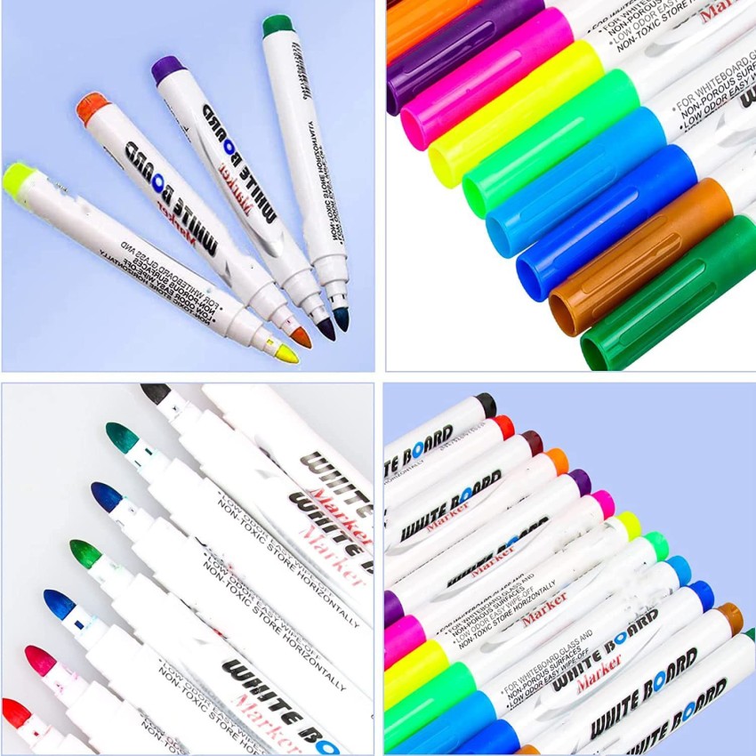 12 Pcs Magical Colorful Marker Watercolor Markers Doodle Water