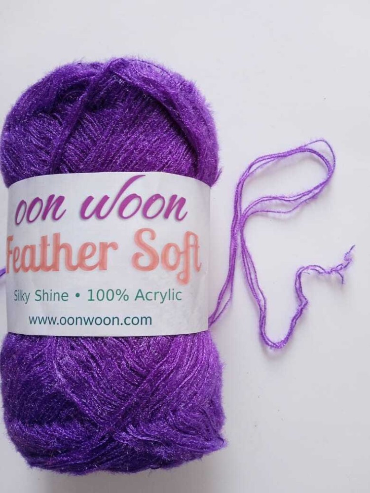Oon Woon Feather Soft Knitting Yarn Wool for Knitting, Hand Knitting Art  Craft - Feather Soft Knitting Yarn Wool for Knitting, Hand Knitting Art  Craft . shop for Oon Woon products in