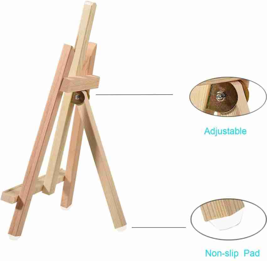 2PCS Wooden Easel,16 Foldable Tabletop Display India