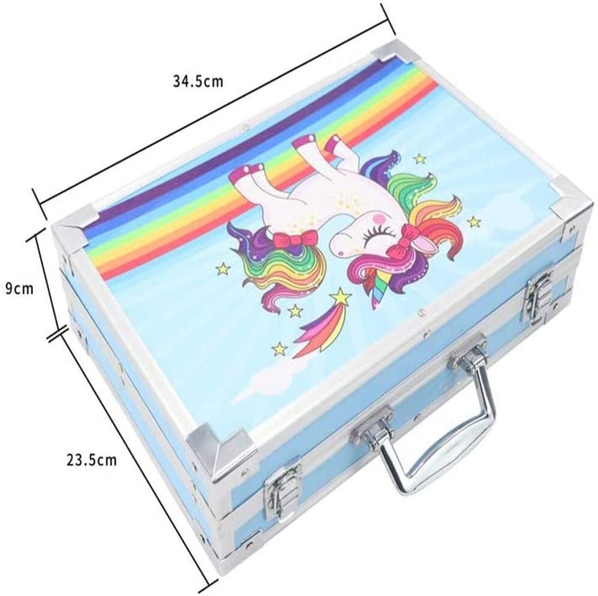 deluxe 145pcs aluminum case drawing coloring