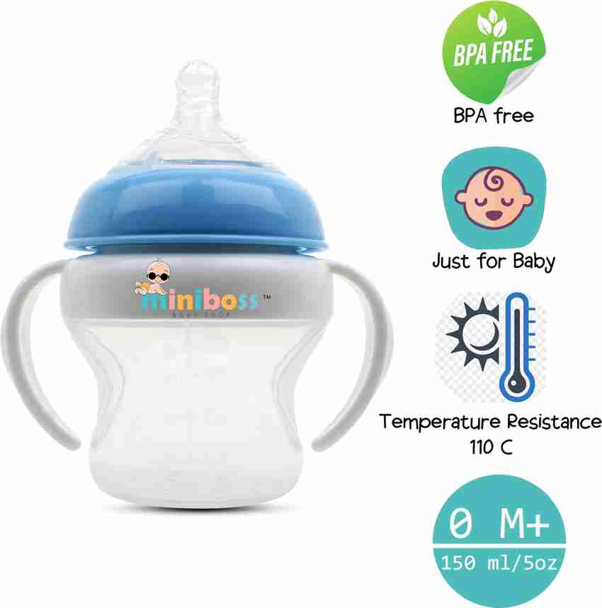 Baby Sipper or Water, Milk Feeding 150 ml Bottle with Combo of Young Baby  Drinking water