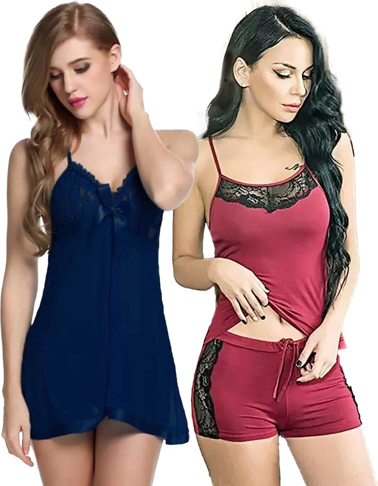 Flipkart night dress for on sale ladies