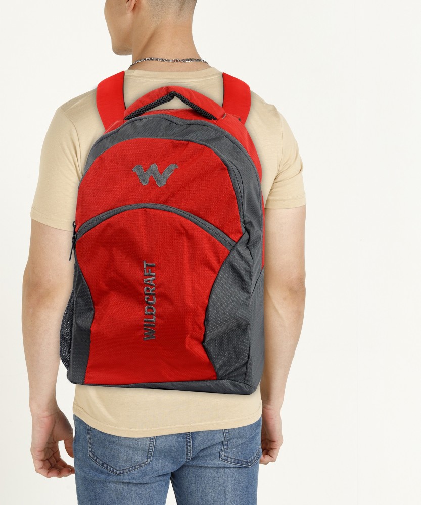 Buy Wildcraft Nylon Red Laptop Bag (8903338038788) at