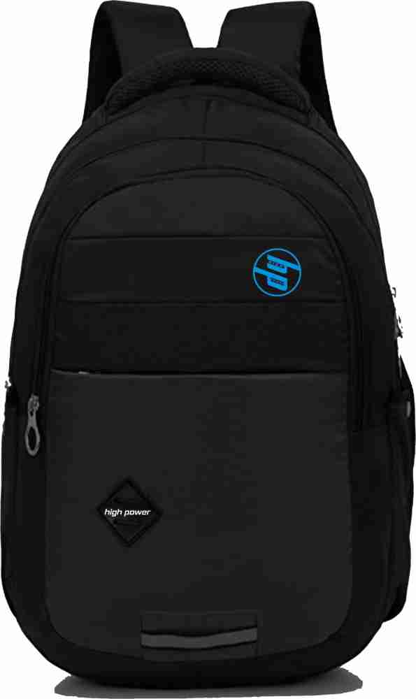 LOUIS CARON Hi storage printed 30 L Laptop Backpack Black - Price in India