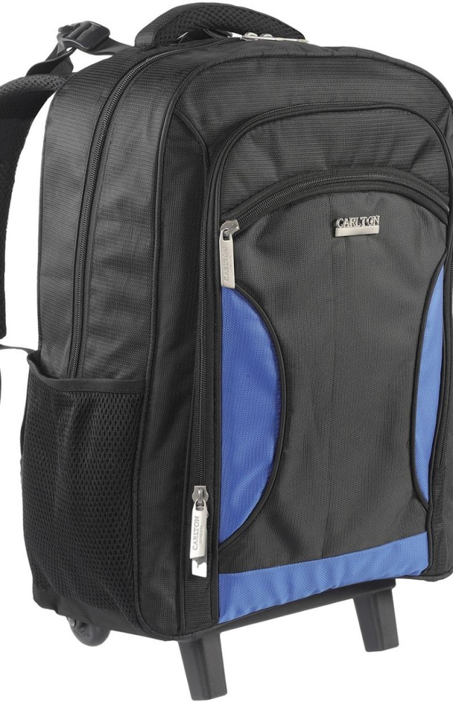 Buy Carlton West End 59 Ltrs Black Laptop Trolley Backpack at Amazon.in