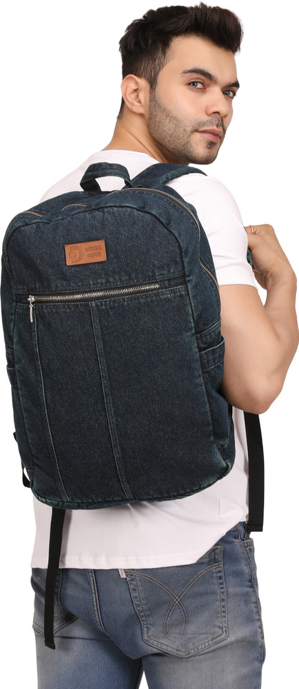 Buy Vintage Denim Backpack Denim Shoulder Bag School Backpack Online in  India  Etsy