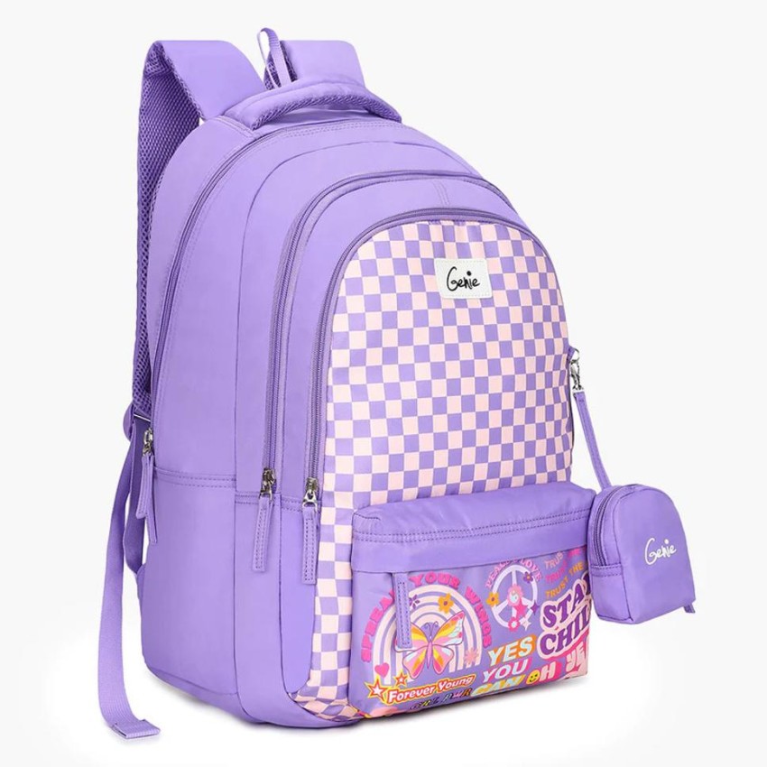Genie Taylor Pink Casual Backback 19 Inch School Bag New Launched 2023 36 L  Laptop Backpack Pink - Price in India | Flipkart.com