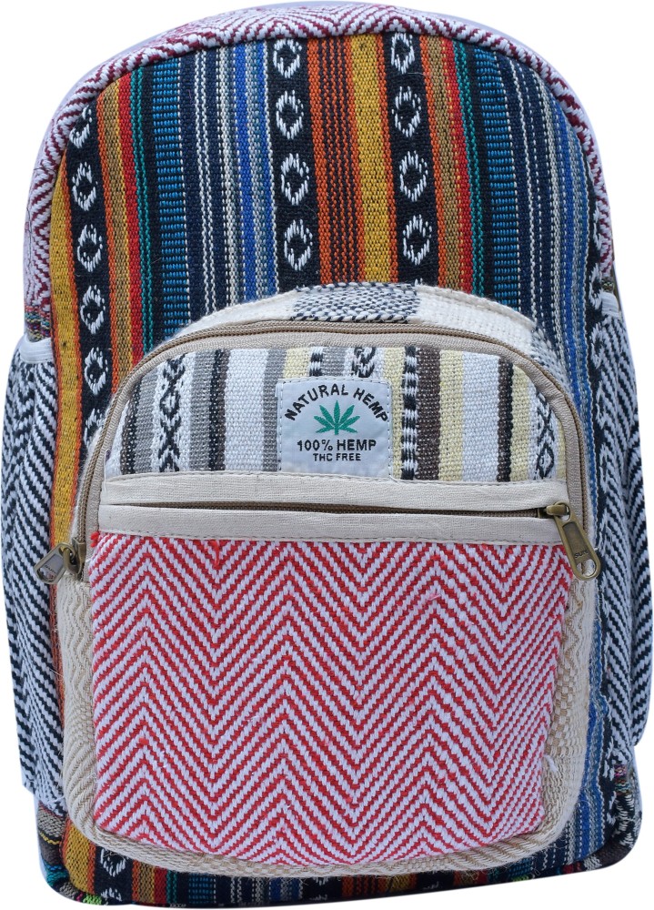 Wholesale Small Hemp Backpack - Rope & Pockets Style - AWGifts Europe -  Giftware and Aromatherapy Supplier