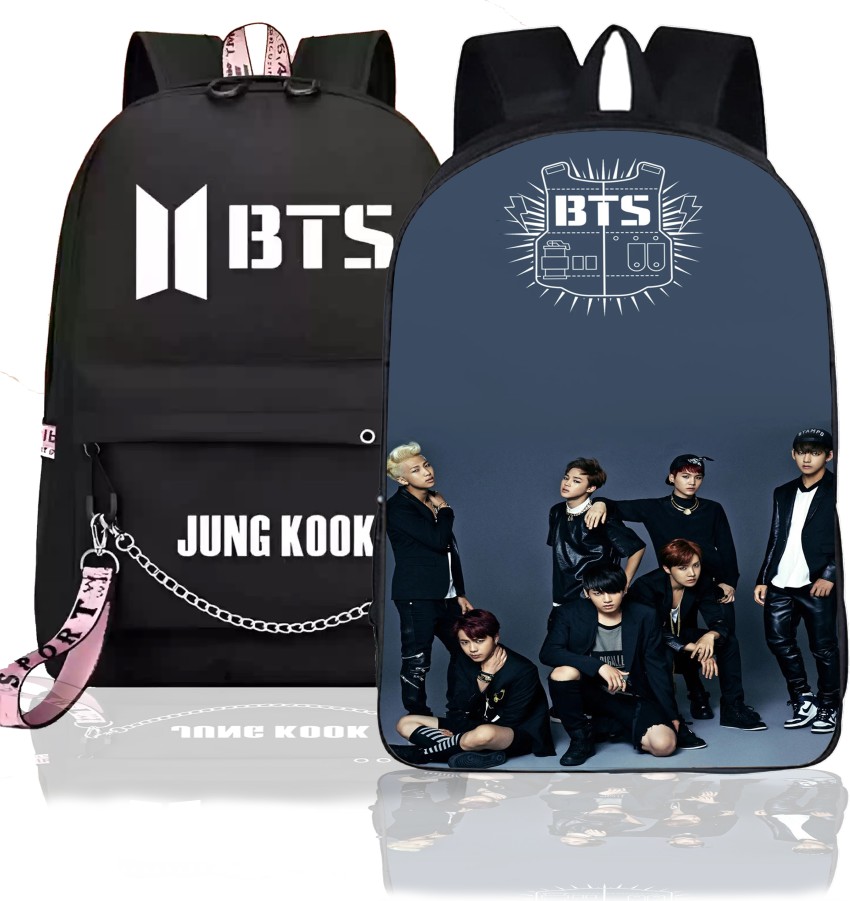 khatushyam collection Stylish BTS Printed On Front  Side, College/School/Tuition Backpack for BTS Lovers 10 L Backpack  Multicolor - Price in India