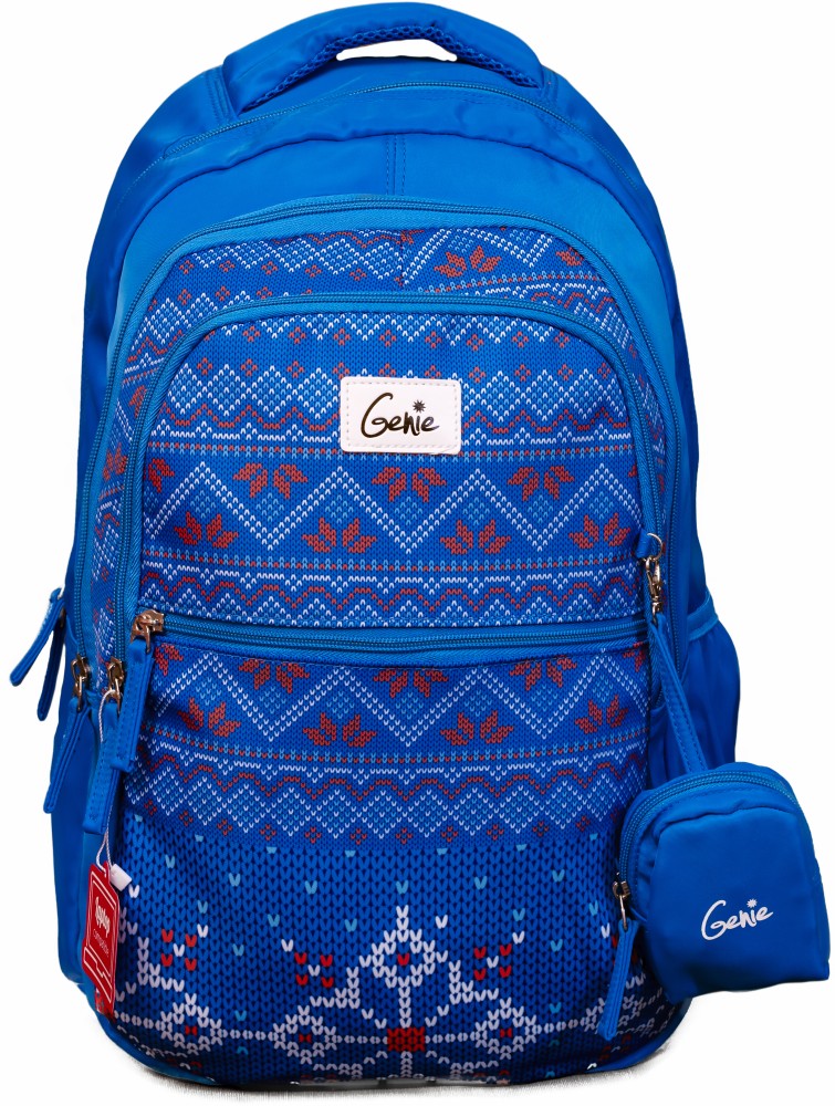 Buy Genie 19 Ltrs Black & Blue School Backpack Online At Best Price @ Tata  CLiQ
