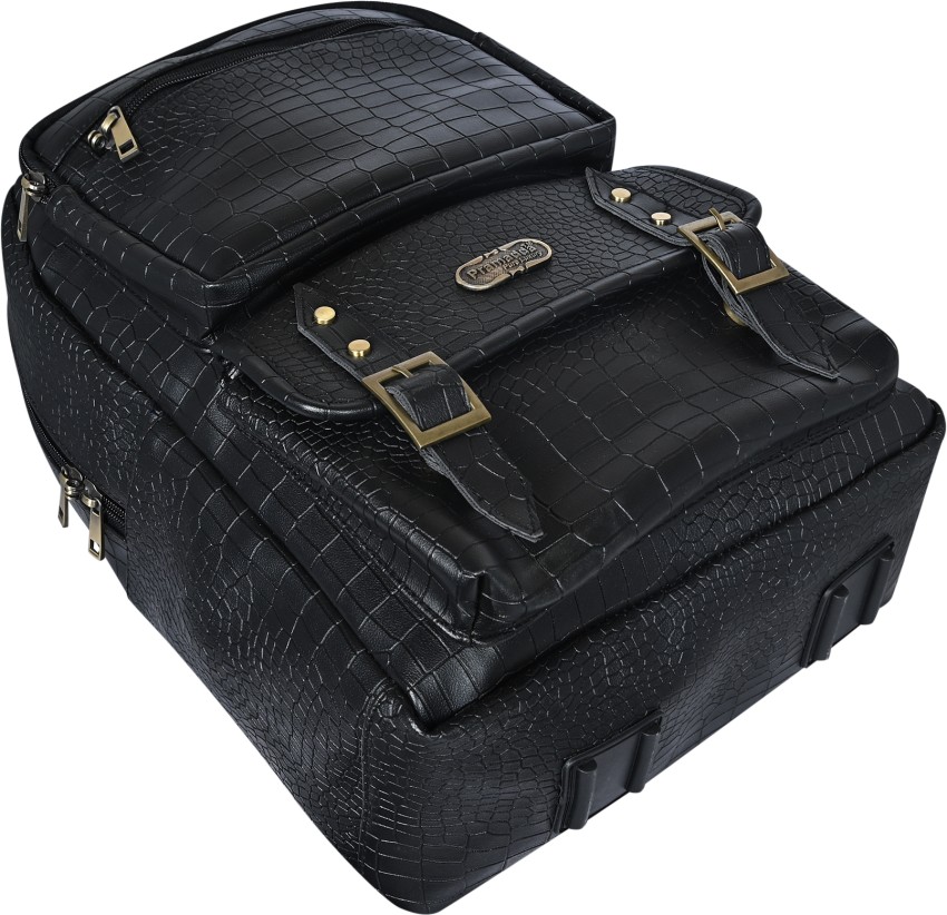 Pramadda Pure Luxury Tourister leather 15.6 Inch laptop backpack