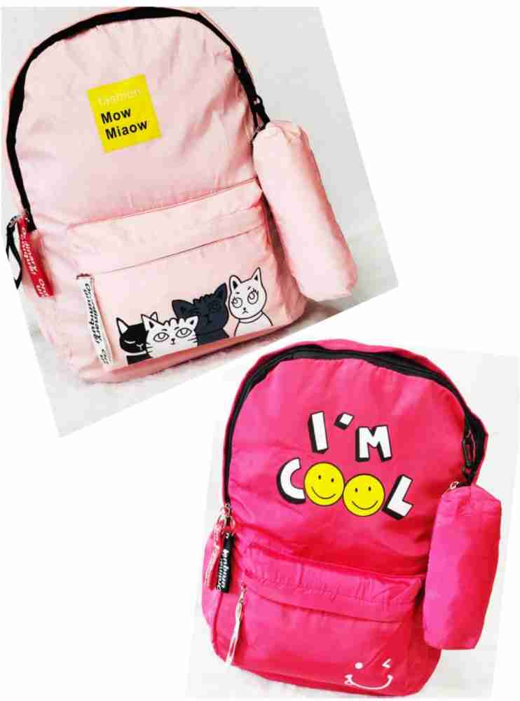Fashion School Bag Student Backpack New Badge Canvas Backpack Girls School  Bags for woman Female Backpack Female Cute backpacks - AliExpress