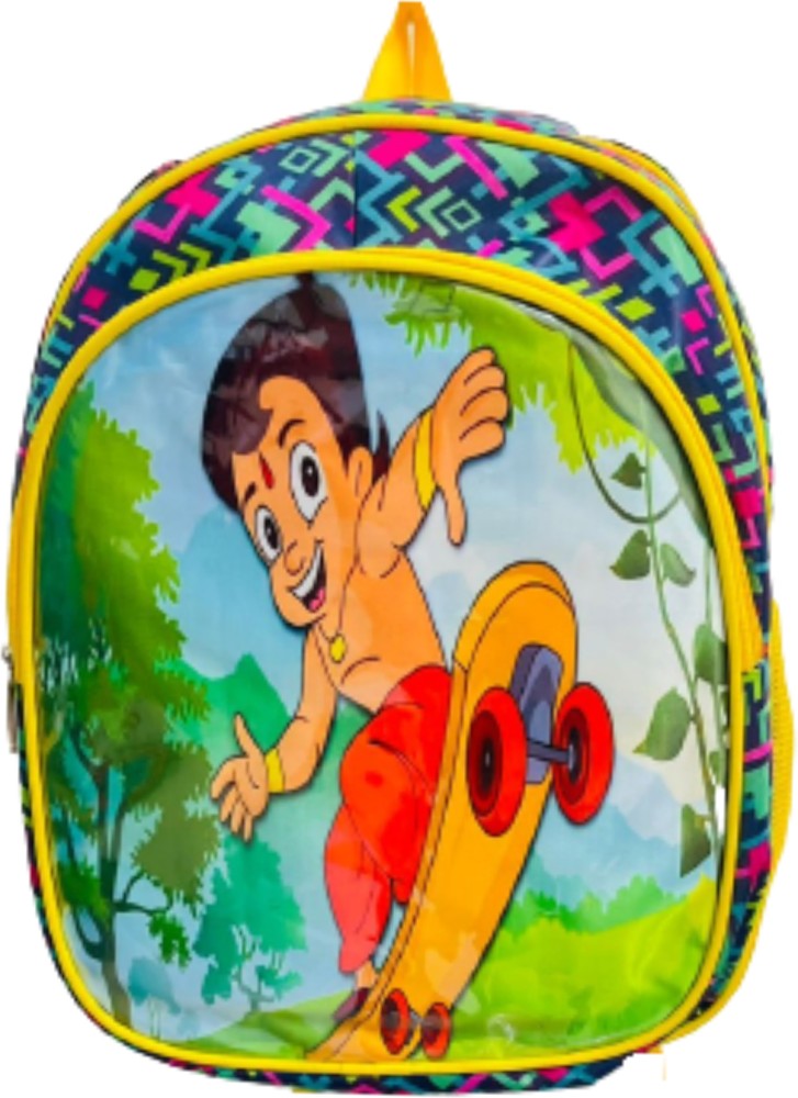 Chhota Bheem with Free Water Bottle Soft Plush School Bag for Kids, Boys,  Girls, Travelling, Picnic, Gift Purpose for 2-6 Years | Kids School Bag  Soft Plush Bagpack Animal Cartoon Toy Play School