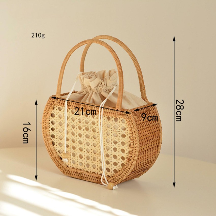 Boho Rattan Bag