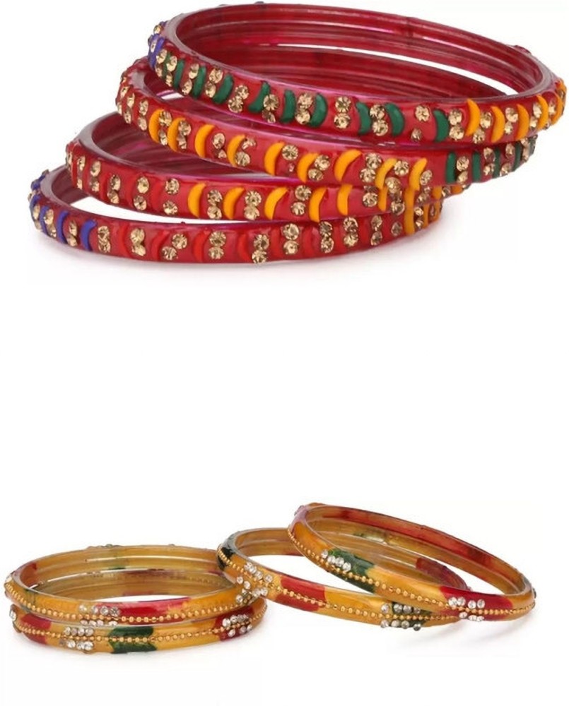 Glass bangles best sale online flipkart