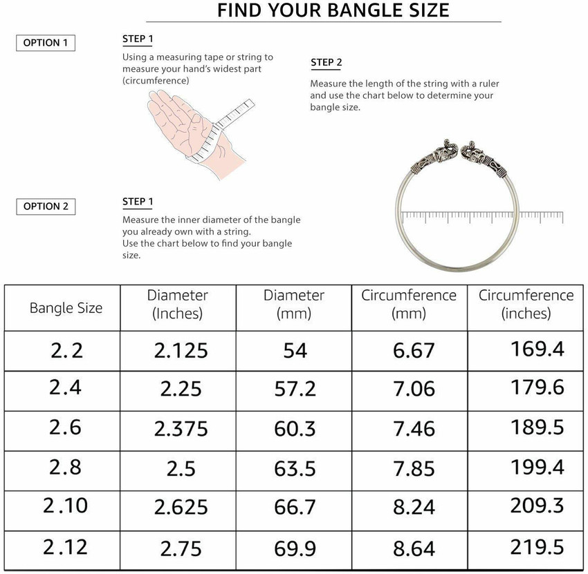 Details 151+ bracelet size chart pandora best kidsdream.edu.vn