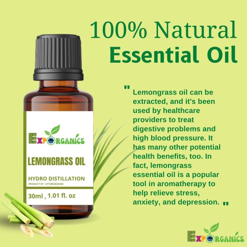 Buy WishCare Pure Lemongrass Essential Oil  15 ML Online  Purplle