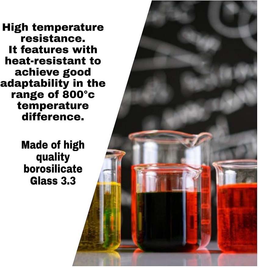 1000/500/350ml High Borosilicate Glass Measuring Cup -20°-150° Temperature  Resistant Measuring Glass