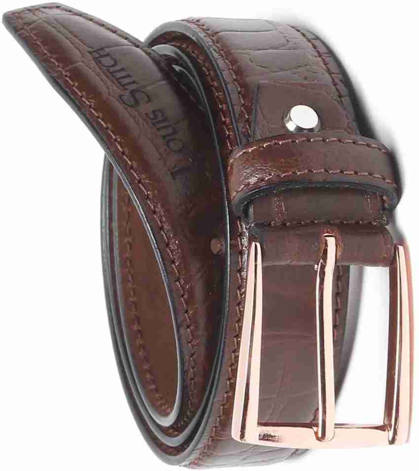 Buy online Cinnamon Brown Leather Belt from Accessories for Men by Louis  Stitch for ₹1319 at 47% off