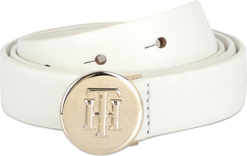 tommy hilfiger belt white