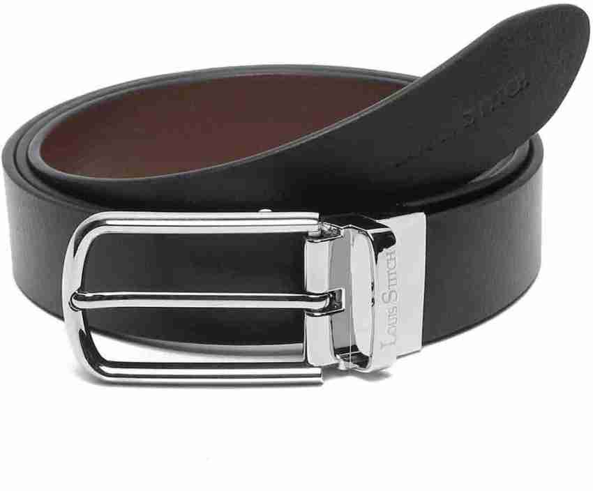 Buy LOUIS STITCH Men's Italian Leather Reversible Belt 1.25 inch