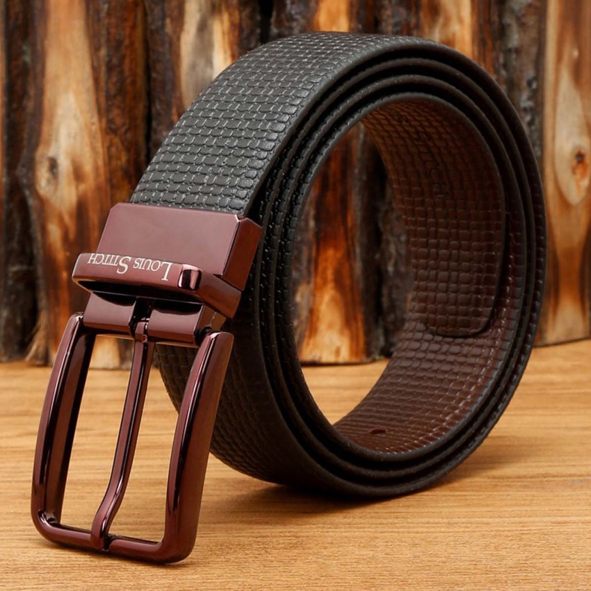 Men's Reversible Italian-leather Belt