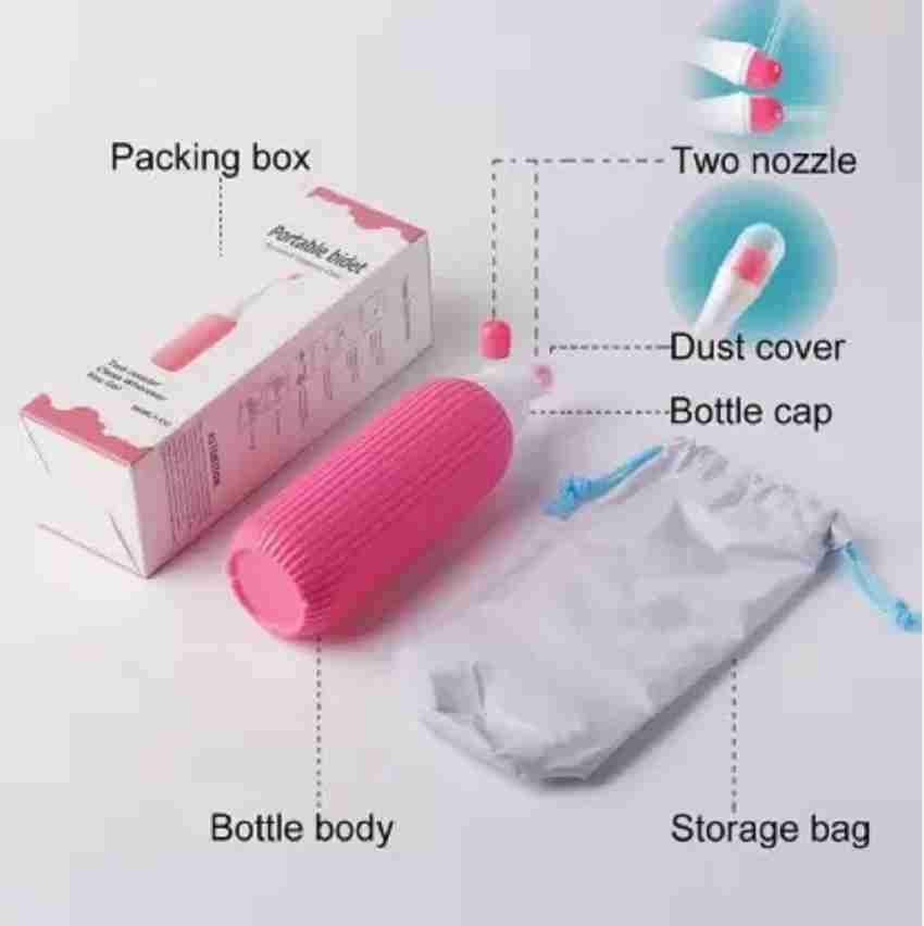 HASTHIP Portable Bidet Spray for Toilet,Bidet Bottle 350ml