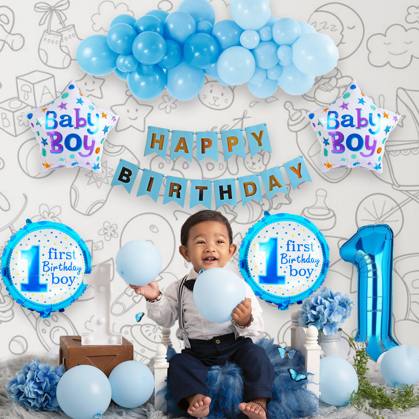 Top 68+ baby boy birthday decoration latest seven.edu.vn