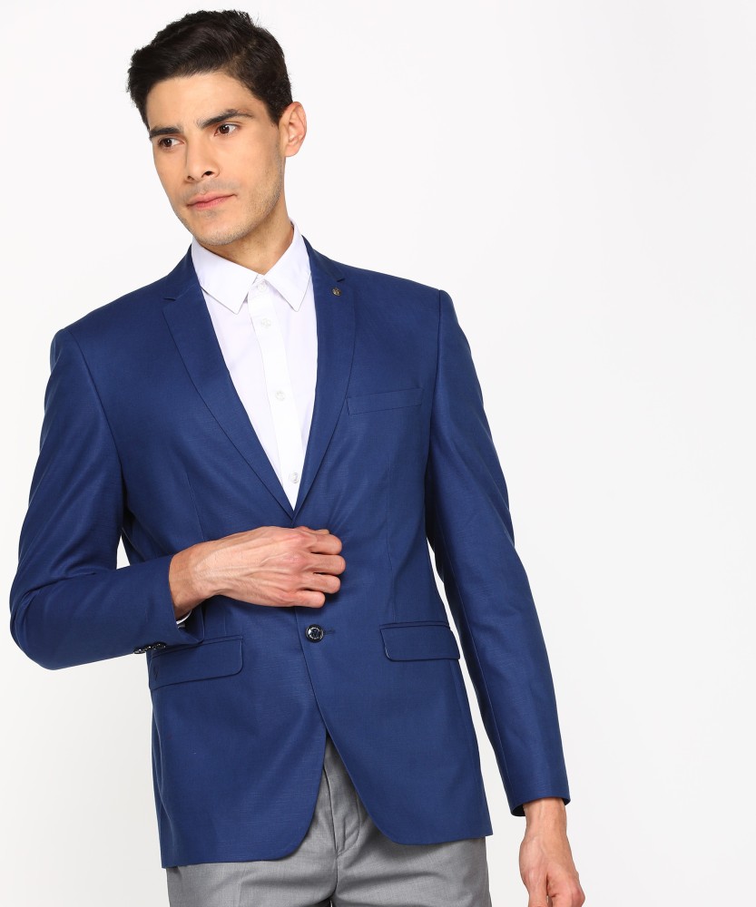 Allen Solly Louis Philippe Men Blue Blazer