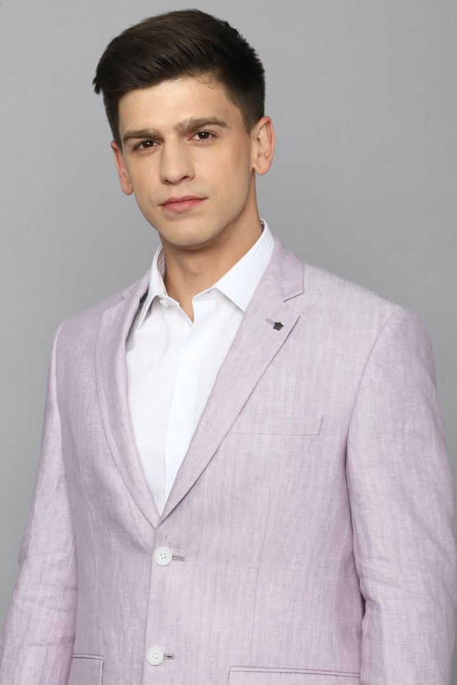 Buy Louis Philippe Louis Philippe Single-Breasted Slim-Fit Formal Blazer at  Redfynd