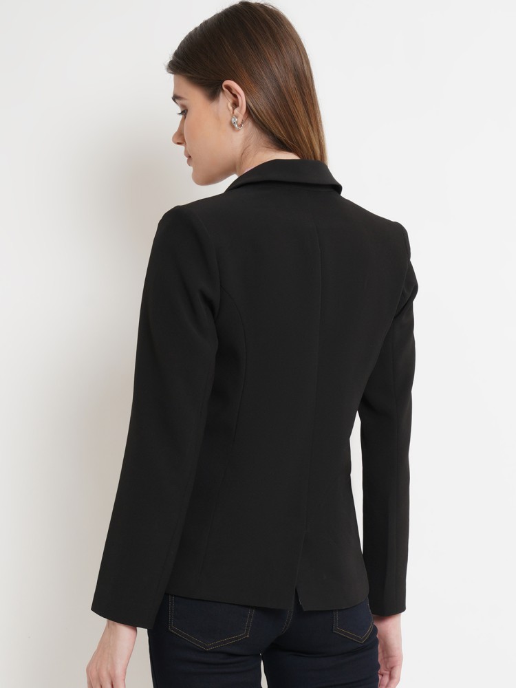 Busy Clothing Womens Black Suit Jacket