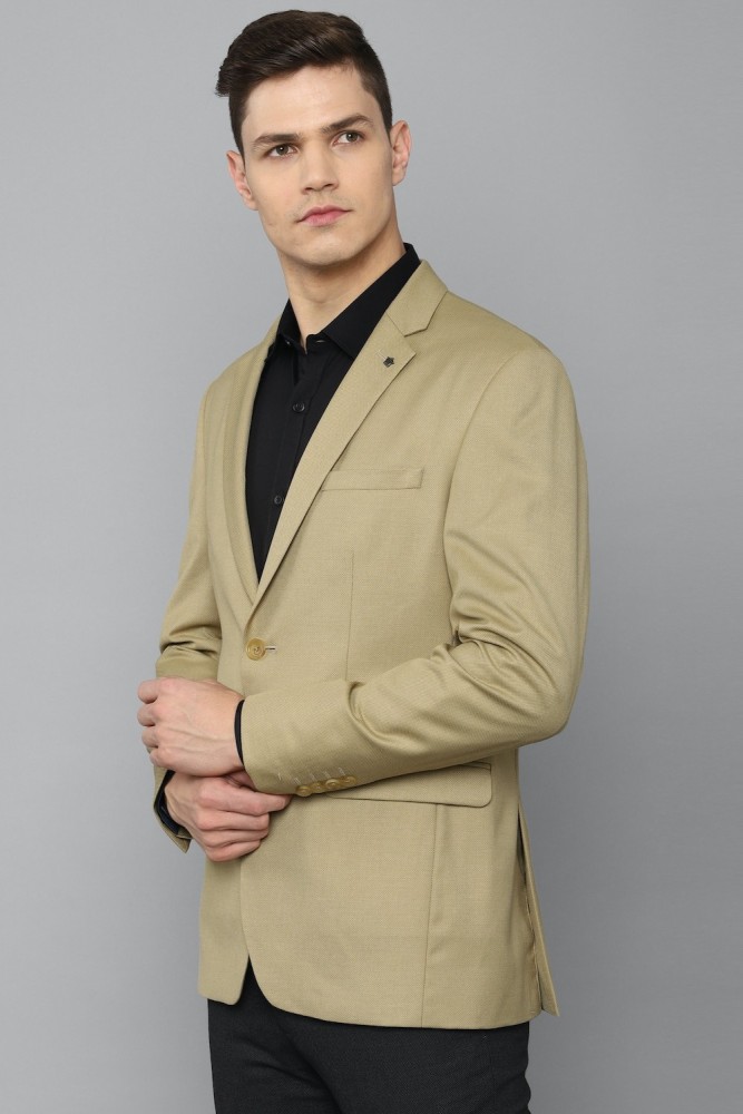 LOUIS PHILIPPE Solid Single Breasted Formal Men Blazer - Buy LOUIS PHILIPPE  Solid Single Breasted Formal Men Blazer Online at Best Prices in India