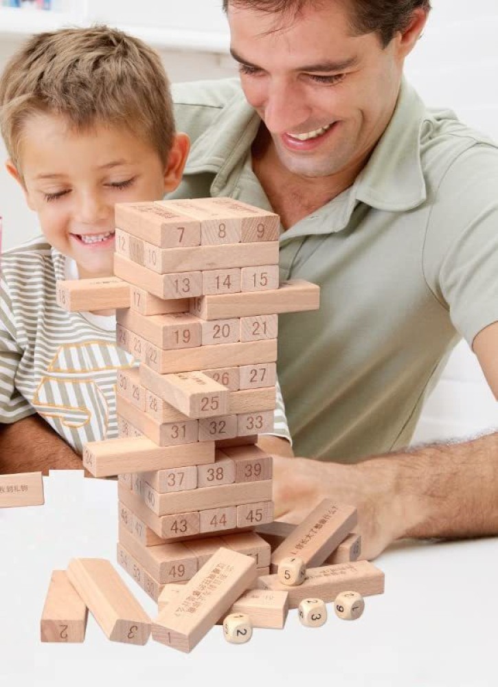  Family Games for Kids Adults,Light Up Tumble Tower