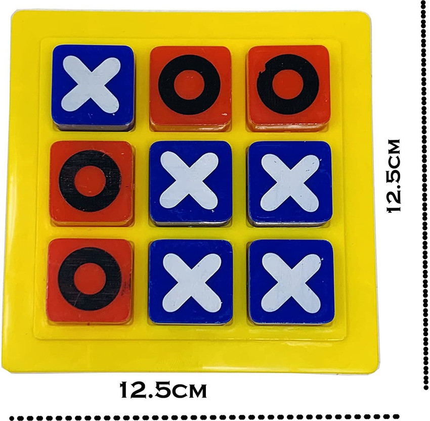 Tic Tac Toe Game 4.5 cm Green, Toys \ Games